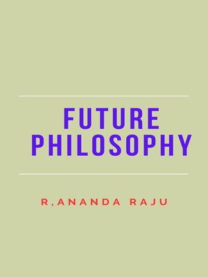 cover image of Future philosophy